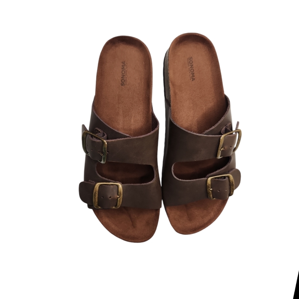 Sonoma Artwork Genuine Leather Sandals 10